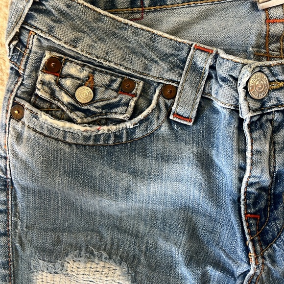 True Religion Billy distressed jeans size 29 men - Picture 2 of 10